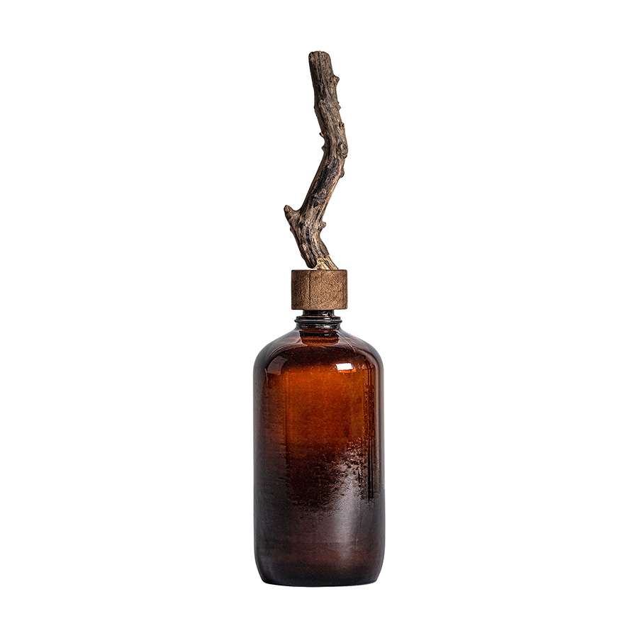 Botella decorativa tronco