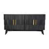Buffet plissé wood