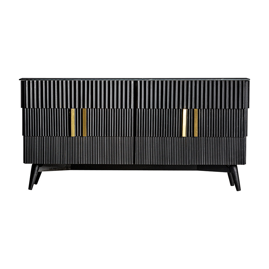 Buffet plissé wood
