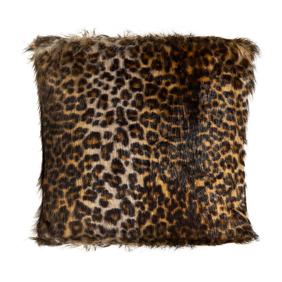 Cojín leopardo