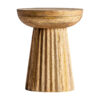 Mesa auxiliar plissé wood