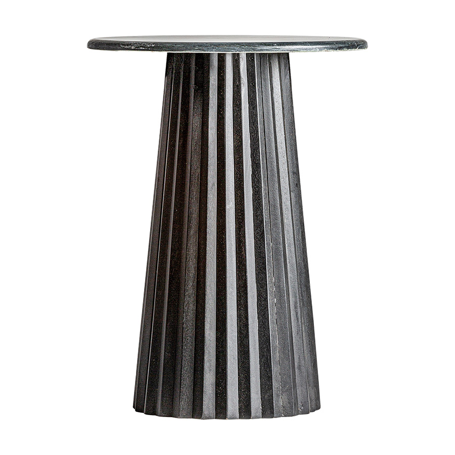 Mesa auxiliar plissé wood