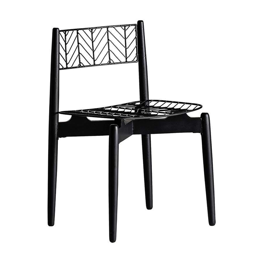 Silla plissé metal