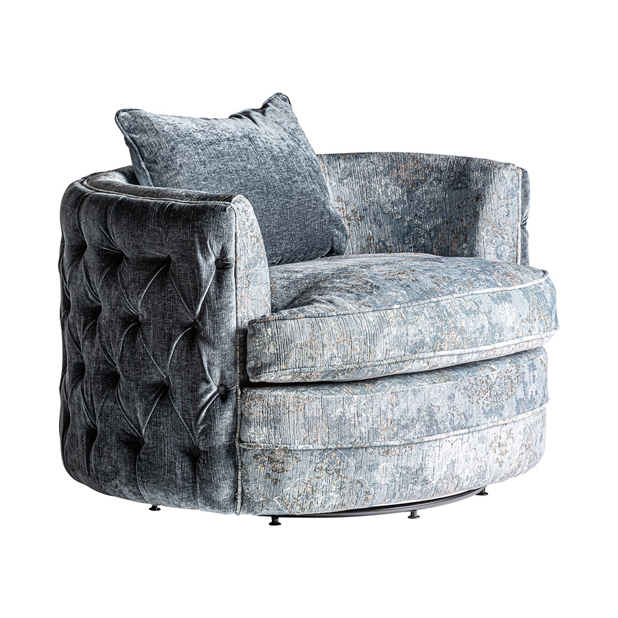 Sillón capitoné prum
