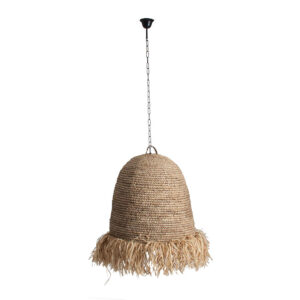 de estilo contemporáneo. Fabricado en fibra natural.