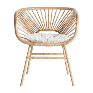 de estilo contemporáneo. Fabricado en ratán