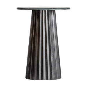 Mesa auxiliar plissé wood