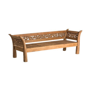 de estilo étnico. Fabricado en madera de teka.