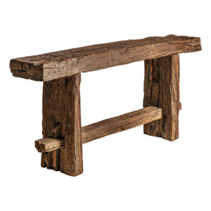 de estilo étnico. Fabricado en madera de mango reciclada. Producto desmontable.