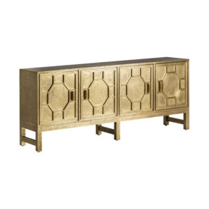de estilo art deco. Fabricado en latón