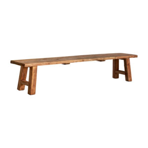 de estilo étnico. Fabricado en madera mahogani. Producto desmontable.