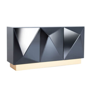 de estilo art deco. Fabricado en cristal