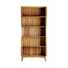 Librería plissé wood