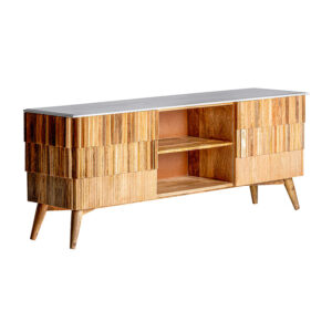 de estilo art deco. Fabricado en madera de mango