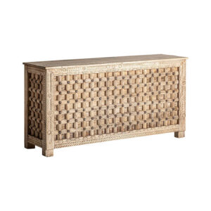 de estilo étnico. Fabricado en madera de mango.