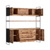 combinado con hierro. Producto desmontable.