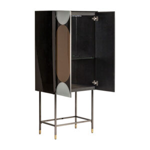 combinado con hierro y madera dm. Producto desmontable.
