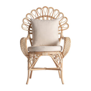 de estilo contemporáneo. Fabricado en ratán