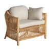 Sillón tisno de estilo contemporáneo