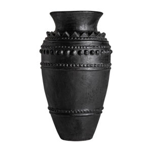 Tinaja anah de estilo clásico fabricado en terracota en color negro.