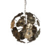 Lámpara de colgar en color oro viejo de estilo provenzal. Fabricado en hierro. Producto desmontable.