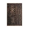 Panel decorativo Kissey de estilo étnico fabricado en madera de mango en color marrón con acabado tallado.