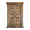 Puerta jelen de estilo oriental fabricado en madera de mango en color tonos en marrón con acabado envejecido. Producto desmontable.