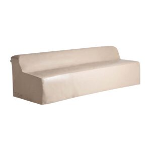 Funda protectora sofá Pure de estilo clásico fabricado en poliéster en color beige. Producto desenfundable. Compatible con: 34920.