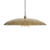 Lámpara de colgar Nalha de estilo art deco fabricado en hierro en color oro.