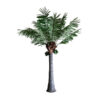 Planta Palmera de estilo étnico fabricado en plástico en color verde. Producto desmontable.